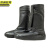 XG京洲实邦 高筒黑色 防滑硅胶雨鞋套加厚高筒靴套JZSB-9244 009黑色 S/34-35
