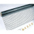 咖米龙（KAMILONG）PVC透明黑色网格围帘透明pvc软薄膜全透明软 1.37米*30米*1mm透明网格帘