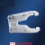 雕刻机刀夹自动换刀架ISO30/BT30数控加工中心卡爪换刀库bt40卡键 ISO30白色升级版刀夹