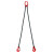 尚留鑫 起重链条吊索具5吨1.5米双腿G80锰钢组合吊具