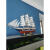 升级款工艺船模型欧式船一帆风顺帆船模型摆件实木船家居装饰工艺 60A(新款57*10*48cm)