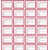 图书分类标签河北省中小学图书标签彩色书标图书馆色标图书耗材 V类(一张32贴