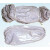 LISM食堂适用工业牛津PVC塑胶渔业耐油耐酸碱防水围裙套袖厂白色定制 透明套袖35丝 L