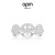 APM Monaco链环戒指女气质高级简约叠带指环时尚饰品送女友618