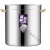 汤桶不锈钢桶带盖商用煮水小卤桶加厚大容量不锈钢汤锅定制 特厚耐烧直径30高度20约装水22L