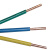 珠峰 电线电缆BV4平方铜芯硬线 绿色100米/盘 单位：盘
