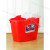 地拖桶老式红色拖地桶加厚拖把桶手压挤水桶清洁桶墩布桶 3809地拖桶