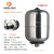 不锈钢水泵压力罐隔膜全自动变频增压泵小型充气加高压膨胀 3L不锈钢高压12KG