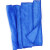 海斯迪克 洗车毛巾(2条)35*75cm蓝色擦车布超细纤维吸水保洁抹布 HZL-74