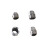 清笒 不锈钢波纹管接头配件 304不锈钢对丝接头  DN20（6分）