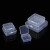 欧因 方形高透塑料盒PP盒零配件收纳盒-起批量100（货期3-5天） 4.5*4.5*1.9