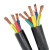 JGGYK铜芯（国标）电力电缆RVV 3+2芯软护套线1米/卷 3×6+2