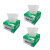 庄太太 擦拭纸 实验室吸水吸油仪器镜头纸 3盒装10.5*19.5cm/绿盒ZTT-9932