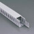 欧杜 白色开口型线槽加厚优质塑料绝缘走线槽PVC新料行线槽20*15mm 高*宽200米/箱（一箱）