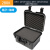 爵世美安全工具箱防护箱便携式储能箱电路设备箱手提仪器仪表箱 SM-M280黑色箱子+格子棉