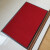 庄太太 红色1.2*1m 商用PVC双条纹复合胶底地毯防滑可裁剪ZTT-9044