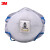 3M 8576CN活性炭防毒口罩P95防酸性气体防尘口罩 10个/盒*1盒