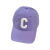 显白浅紫色帽子女春秋软顶棒球帽学生香芋紫甜美可爱夏季鸭舌帽男 11.光板 可调节(56-61cm)