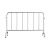 屹选工品 塑料铁马护栏 停车场公路隔离护栏 围挡 防撞交通施工移动围栏 不锈钢6支竖管1*1.5m 单位：件