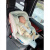 hagaday婴儿安全座椅车载汽车新生儿童宝宝0-4-7岁360旋转 【舒适透气】