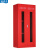 豫震虎 应急物资柜消防站器材展示柜装备柜防护用品应急柜 1.92米高红色ZA156