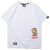 LIGHTNING BEARLNBR 年新款原创潮牌动漫t恤男女二次元小熊伙伴系列 白色 3XL
