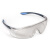 霍尼韦尔（Honeywell）护目镜 S300A 300112*10副 银色镜片 蓝款 工业 防雾粉尘风沙