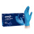 一次性丁腈手套耐酸碱实验室无粉加工橡胶手套 [耐用型]蓝色丁腈 100只/盒 S