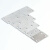 钧道汇床板加固撑钉铁片拼接固定钢条不锈钢片带孔木板连接配件铁条SN25 137x49方形片2.0厚(4只价)