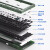 LEOBOG K81Pro无线机械键盘蓝牙三模75%配列透明亚克力客制化套件 【白透】亚克力三模套件 TTC烈焰紫轴
