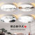 新中式led吸顶灯卧室灯2023年新款主卧房间书房餐厅阳台客厅灯具 中国风C款-30cm高光24w