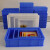 贝傅特 塑料周转箱 零件物料盒   零件物料盒 胶框物料盒子 9号蓝198*150*65mm(加厚）