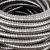 仁聚益304不锈钢穿线软管金属软管抗踩踏软管缆监控套管波纹护线管 201材质：内径4mm（25米/卷）