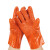 贸正 MZS-8007 浸塑耐酸碱颗粒手套橡胶塑胶手套耐磨加厚防滑手套10付/包