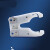 雕刻机刀夹自动换刀架ISO30/BT30数控加工中心卡爪换刀库bt40卡键 ISO20白色刀夹