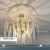 短云客厅吊顶装饰造型法式圆形石膏灯盘78cm80cm58cm60公分1.3米 58cm
