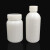 定制适用塑料广口小口样品瓶试剂瓶hdpe白色大口小口瓶实验室化工 塑料小口100ml
