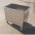 定制适用不锈钢长方形桶带滑轮子整理箱工具箱带轱辘塑料收纳箱储物 304材质 100*50*50175升