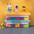 迪普尔乐高收纳盒儿童玩具零件分类整理筐积木玩具分格整理透明储物箱 柠檬黄37*26*10cm盖板可放小颗 默认1