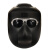 于于 自动变光电焊面罩电焊眼镜电焊防护面屏头戴式氩弧焊焊工电 BX-5黑色面罩+灰色眼镜【1副】