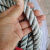 Dubetter锦纶绳3股变色龙绳高空坐板绳 外墙吊板主绳滑板绳子 24mm三股锦纶 80米