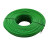 禾音深井潜水泵下井绳软细线包塑不锈钢钢丝绳弹簧扣夹头安装配件 绿8mm直径10米送2个锁扣