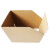 上柯 W1843 货架纸箱 斜口纸盒五层特硬库位盒仓储收纳箱 1只 24.5*9.8*24*8cm