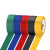 德力西电工胶带绝缘PVC粘性防水耐高温白色大卷电气电线黑电胶布 红20米-10个装