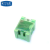 【高科美芯】SMD电子元器件盒 零件盒迷你工具盒 元件收纳盒翻盖 外3CMx2.5CMx2CM 贴片组合式元件盒 绿色 一个
