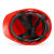 霍尼韦尔（Honeywell）安全帽 L99S HDPE工地电力防砸抗冲击 电绝缘 红色 1顶厂家发货