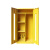 应急物资存放柜紧急防暴汛护器材柜消防器材储备柜事故防护装备柜 820*750*260(黄色)