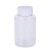 山顶松 透明塑料瓶 密封罐 小药瓶子 密封样品分装瓶 液体pet大口 干果瓶包装瓶子  50个 300毫升 