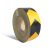谋福  9480 黑黄导向箭头 反光贴 高亮晶格标识 防撞警示胶带 （平面黑黄箭头 5cm*45.7m）