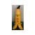 小心地滑台阶安全警示牌禁止停车标志酒店用品立式香蕉皮路锥创意 绿色香蕉锥中+英文小心地滑 60x30cm